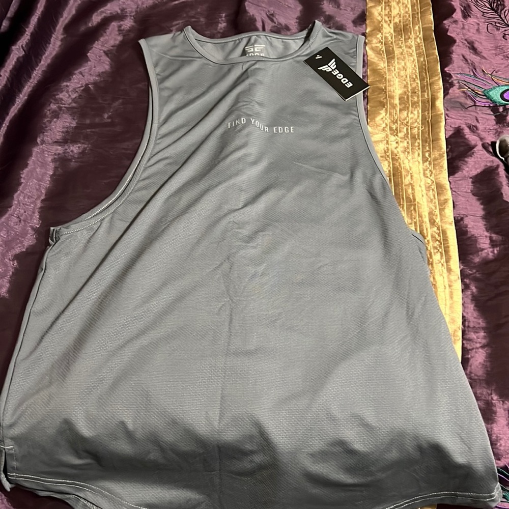 Edge Lifestyle workout mesh tank top